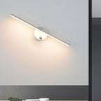 LED Mirror Wall Light Rotatable Aluminium Bar Wall Lamp with Optional Switch Minimalist Bathroom Vanity Light for Mirror | Bedside and Hallway