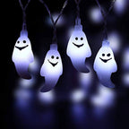 Halloween Ghost Fairy Lights LED String Lights Decorative Ghost Shaped Lights for Garden | Bedroom | Tree and Party Decoration