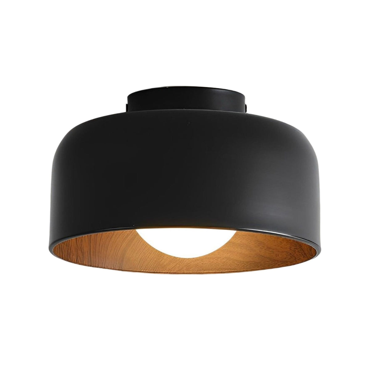 Modern Iron Semi-Flush Mount Ceiling Light for Living Room — Ashbury Home & Living