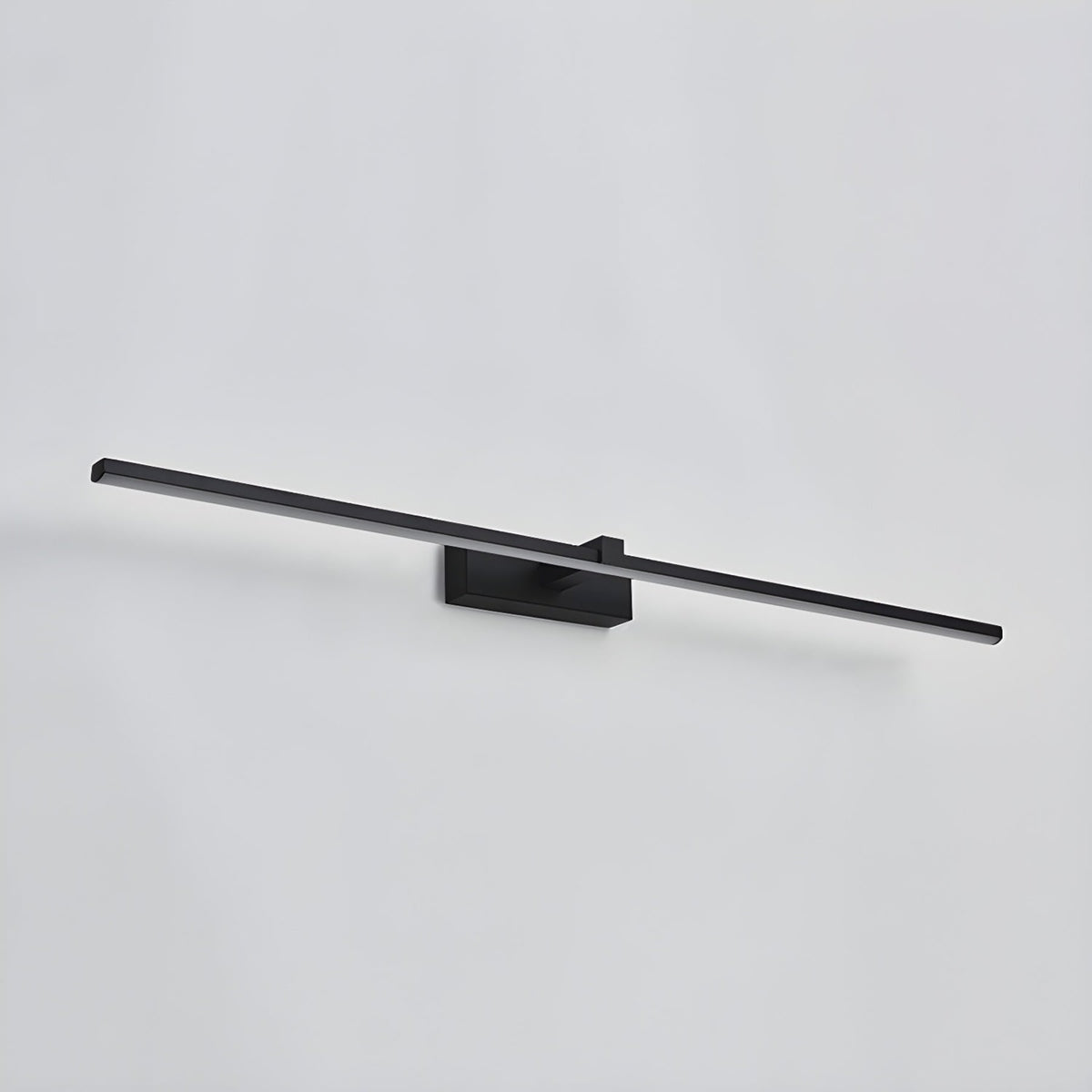 Modern Iron Linear Wall Light With Integrated LED for Hallway — Ashbury Home & Living