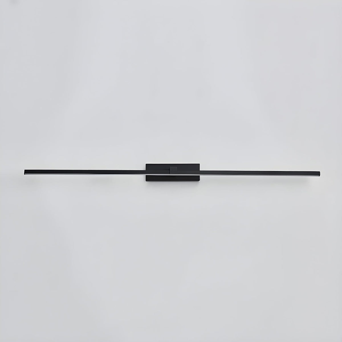 Modern Iron Linear Wall Light With Integrated LED for Hallway — Ashbury Home & Living