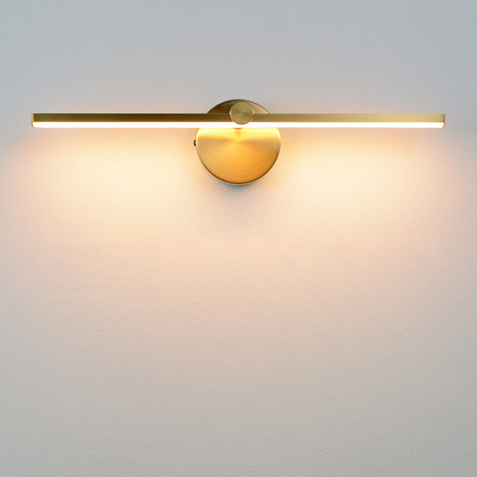 LED Mirror Wall Light Rotatable Aluminium Bar Wall Lamp with Optional Switch Minimalist Bathroom Vanity Light for Mirror | Bedside and Hallway
