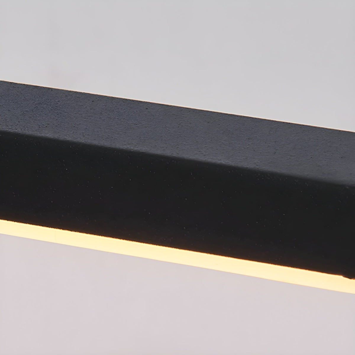 Modern Iron Linear Wall Light With Integrated LED for Hallway — Ashbury Home & Living