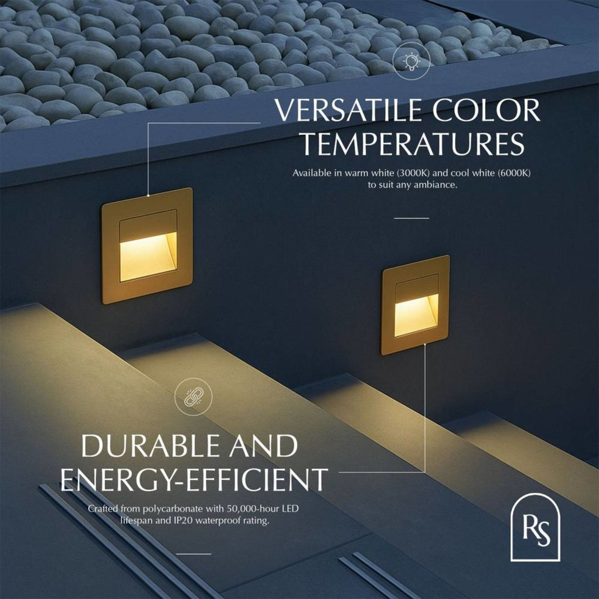 Minimalist Matte Plastic Wall Light for Hallway and Bedroom — Ashbury Home & Living