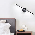 LED Mirror Wall Light Rotatable Aluminium Bar Wall Lamp with Optional Switch Minimalist Bathroom Vanity Light for Mirror | Bedside and Hallway