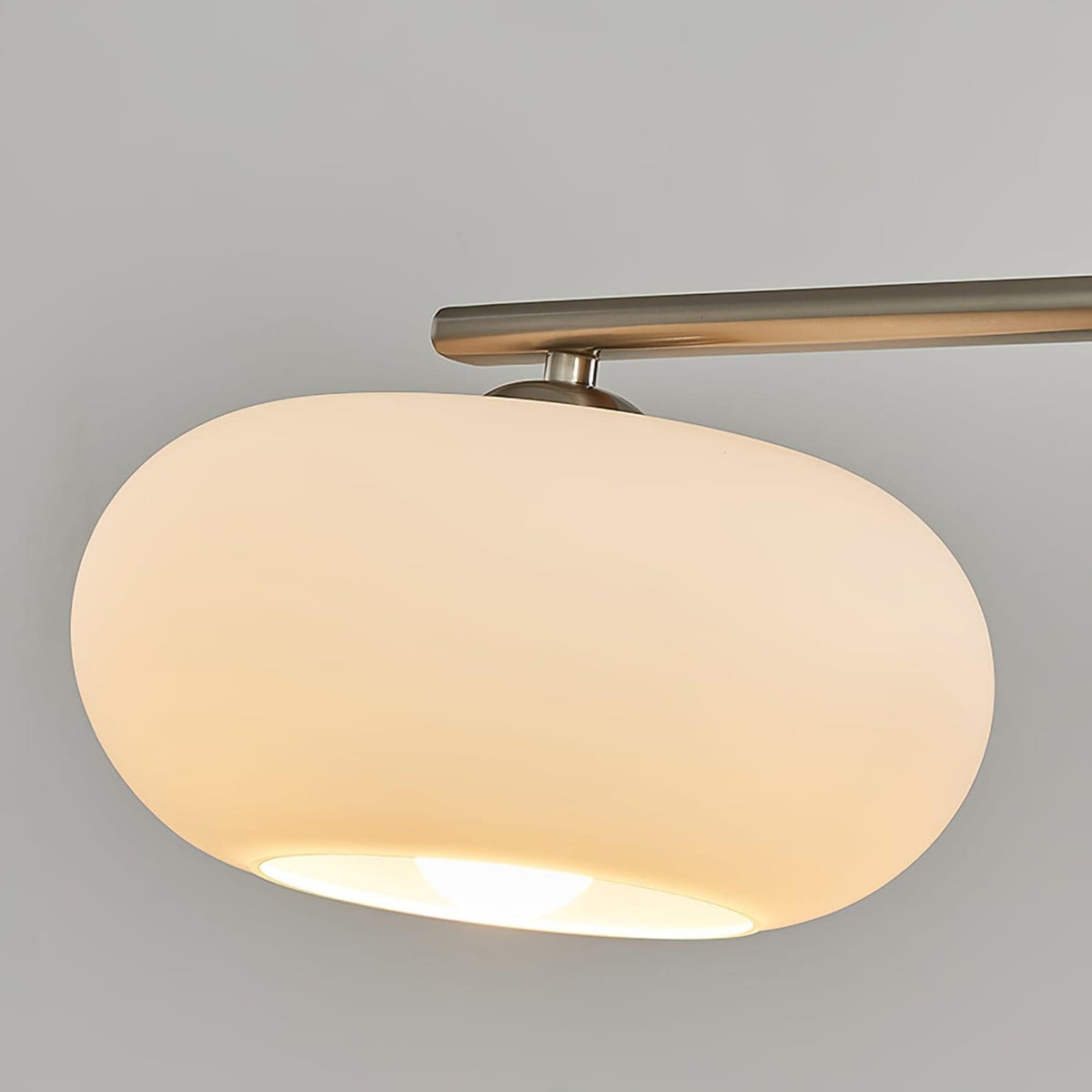 Modern Glass Pendant Light With Tri-Colour LED Glow — Ashbury Home & Living