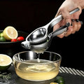 Stainless Steel Citrus Press Manual Lemon Squeezer with Long Handles Heavy Duty Hand Juicer for Lemons | Limes and Oranges