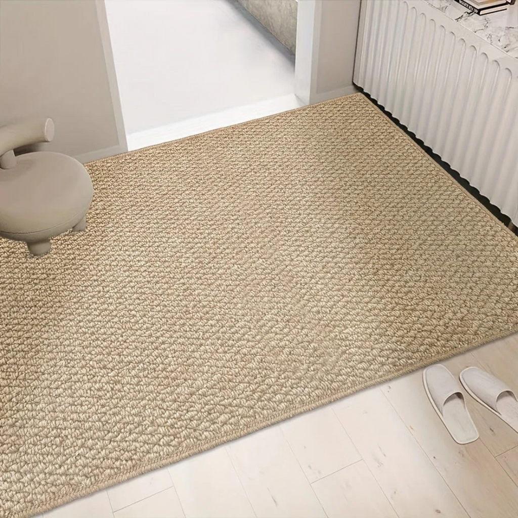 Indoor Doormat Woven Scandinavian Entrance Mat Water Resistant Machine Washable Polypropylene Door Mat for Hallway | Kitchen and Utility Room
