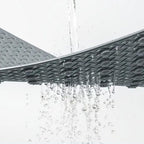 Non-Slip Bathtub Mat with Suction Cups Quick Drying Rubber Bath Mat Anti-Slip Shower Mat for Bathtub Safety for Elderly and Children