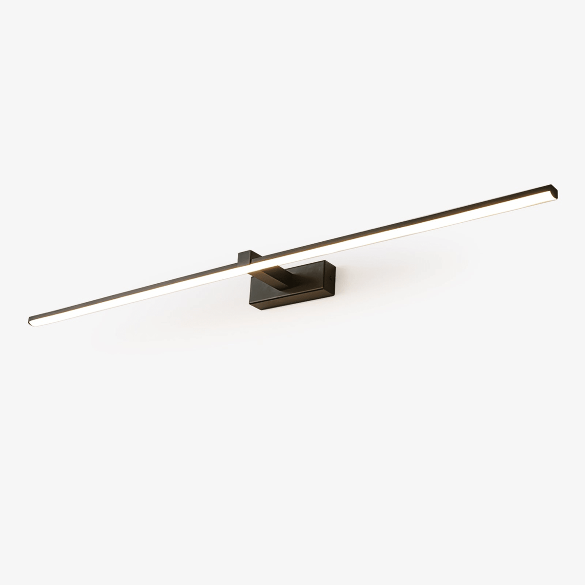 Modern Iron Linear Wall Light With Integrated LED for Hallway — Ashbury Home & Living