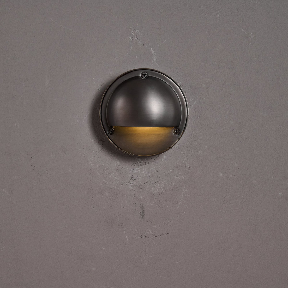 Contemporary Copper Wall Light With Dimmable Tri-Colour Glow — Ashbury Home & Living