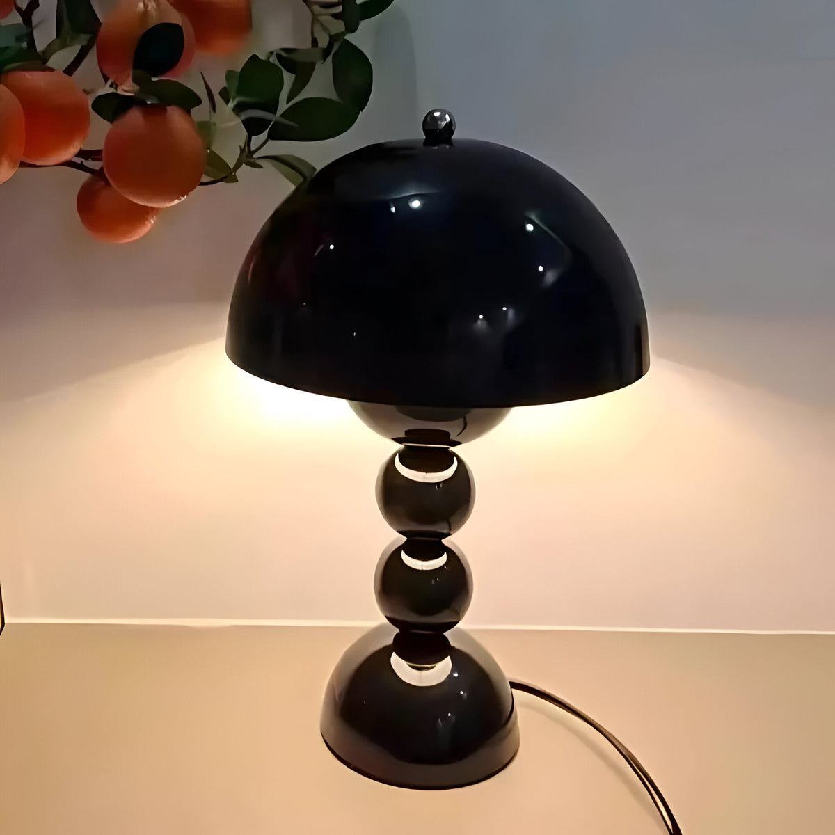 Wireless Bud Table Lamp With Stacked Sphere Base