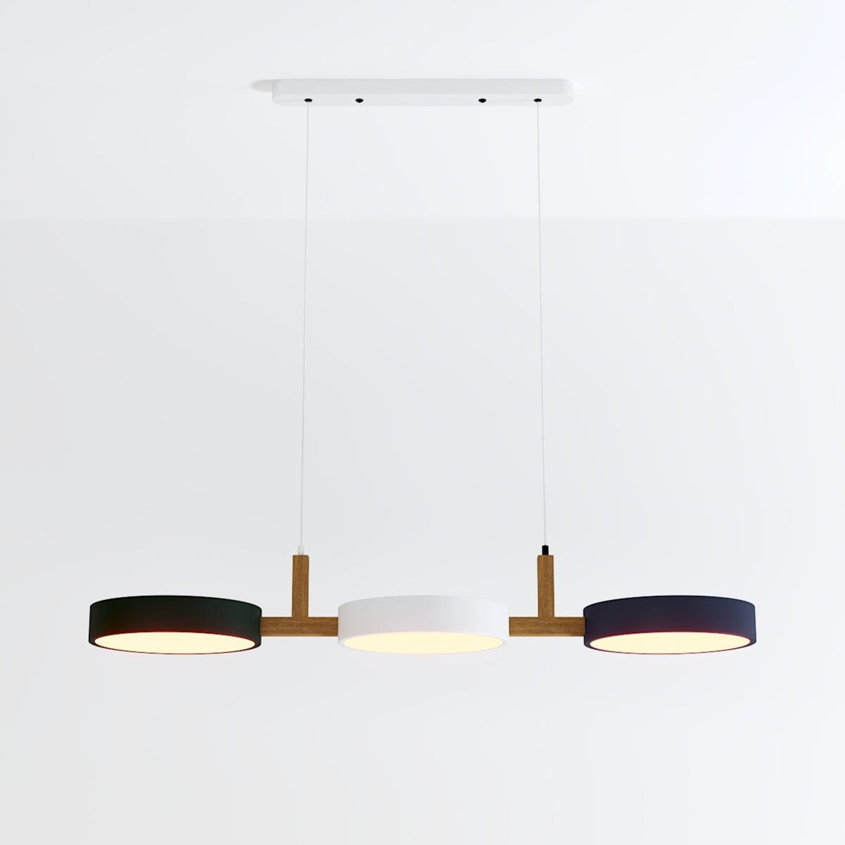 Modern Iron Linear Pendant Light for Dining Room — Ashbury Home & Living