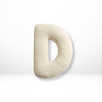 Alphabet Letter Cushion Soft Velvet Look Decorative Letter Pillow Personalised Initial Cushion for Sofa | Bed and Kids Room