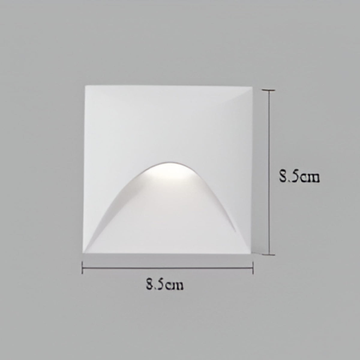 Contemporary Matte Metal Wall Light With Motion Sensor Option for Hallways — Ashbury Home & Living