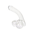 Novelty Glass Decanter Curved Glass Carafe with Twin Bulb Base Decorative Beverage Decanter for Wine | Whisky and Spirits