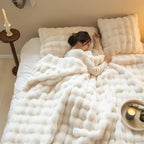 Reversible Fleece Blanket Soft Double Sided Bed Blanket Lightweight All Season Throw for Sofa | Bed and Armchair