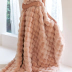 Reversible Fleece Blanket Soft Double Sided Bed Blanket Lightweight All Season Throw for Sofa | Bed and Armchair