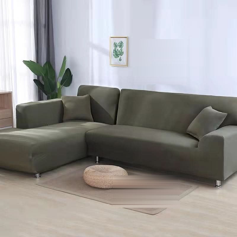 Stretch Sofa Cover Elastic Non-Slip Couch Slipcover Soft Brushed Fabric Washable Furniture Protector for Armchair | Loveseat and Corner Sofa