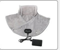 Heated Neck and Shoulder Wrap USB Powered Plush Heating Pad with Adjustable Heat Settings and Timer or Vibration for Neck | Shoulders and Back