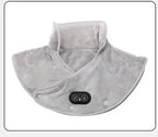 Heated Neck and Shoulder Wrap USB Powered Plush Heating Pad with Adjustable Heat Settings and Timer or Vibration for Neck | Shoulders and Back