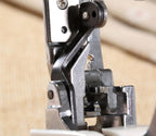 Side Cutter Presser Foot for Sewing Machines Metal Overlock Foot that Cuts and Sews in One Step for Low Shank Domestic Machines