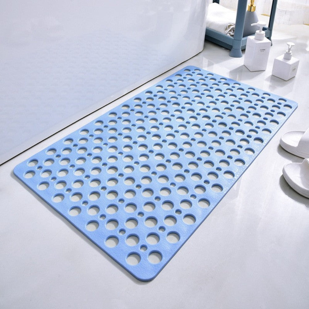 Non Slip Shower Mat with Suction Cups and Drainage Holes Quick Drying Anti Slip Bath Mat for Shower Tray | Bathtub and Wet Room