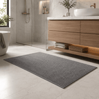 Absorbent Door Mat Quick Drying Non Slip Woven Texture Entrance Mat Dirt Trapping Machine Washable Doormat for Front Door | Hallway and Bathroom