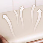 Solid Wood Shoe Bench with Padded Seat Entryway Storage Bench with Shoe Shelves Faux Leather Cushion for Hallway and Living Room