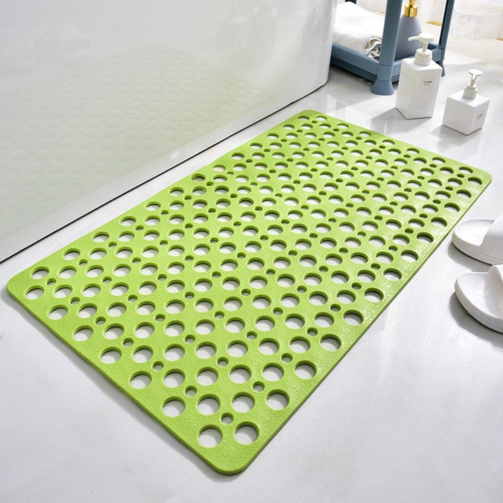 Non Slip Shower Mat with Suction Cups and Drainage Holes Quick Drying Anti Slip Bath Mat for Shower Tray | Bathtub and Wet Room