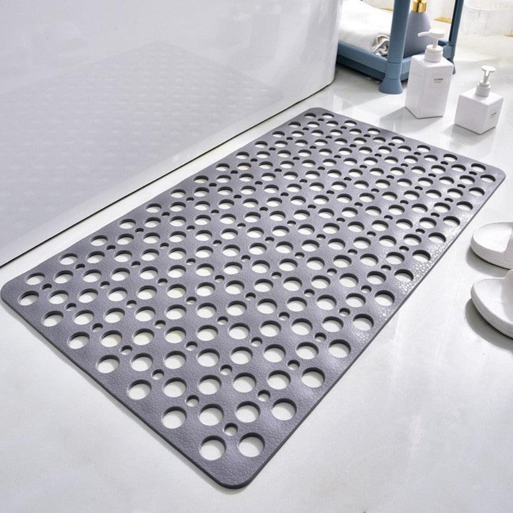 Non Slip Shower Mat with Suction Cups and Drainage Holes Quick Drying Anti Slip Bath Mat for Shower Tray | Bathtub and Wet Room