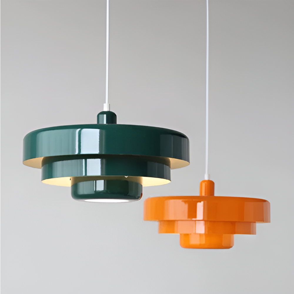 Scandinavian Glass Pendant Lights LED Light With Dimmable E27 Bulb