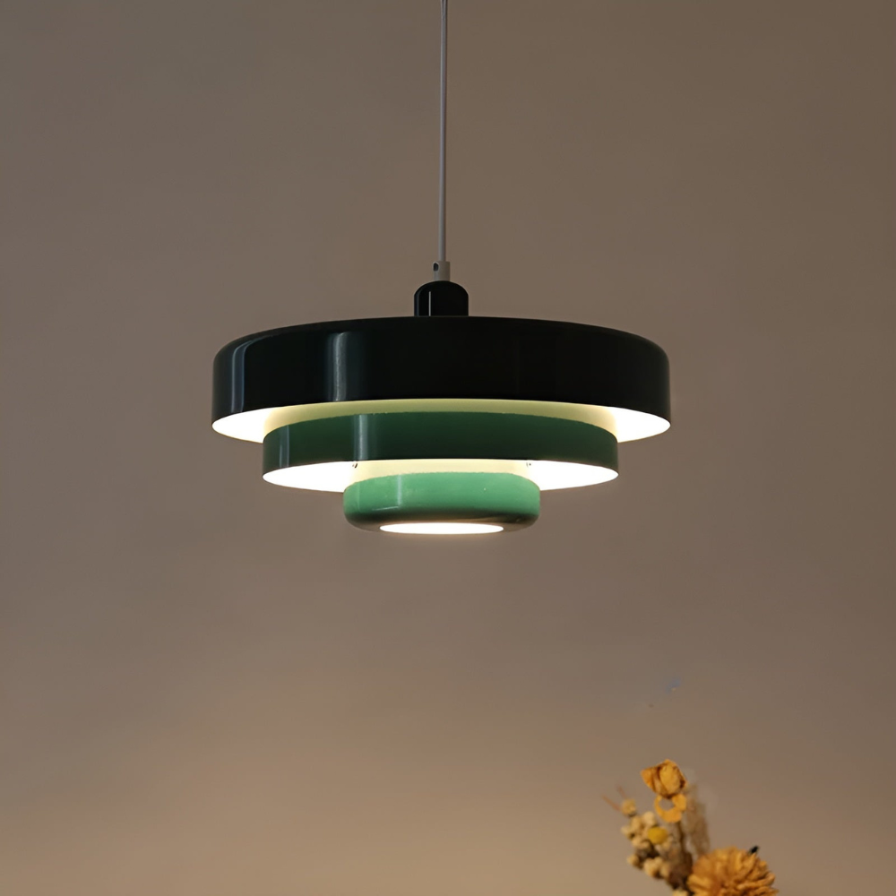 Scandinavian Glass Pendant Lights LED Light With Dimmable E27 Bulb