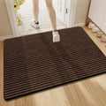 Absorbent Ribbed Doormat with Non Slip Backing for Indoor and Outdoor Use
