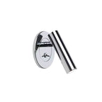 Adjustable LED Wall Reading Light with Swivel Cylinder Head and Toggle Switch