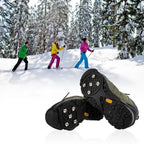 Anti Slip Ice Grips for Shoes and Boots with Stainless Steel Studs | Two Pairs