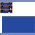 Blueprint Style Reusable Desk Mat Double Sided Dry Erase Writing Surface