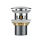 Click Clack Pop Up Basin Waste Sink Drain Plug for Bathroom Sinks
