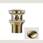 Click Clack Pop Up Basin Waste Sink Drain Plug for Bathroom Sinks