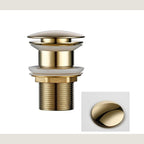 Click Clack Pop Up Basin Waste Sink Drain Plug for Bathroom Sinks