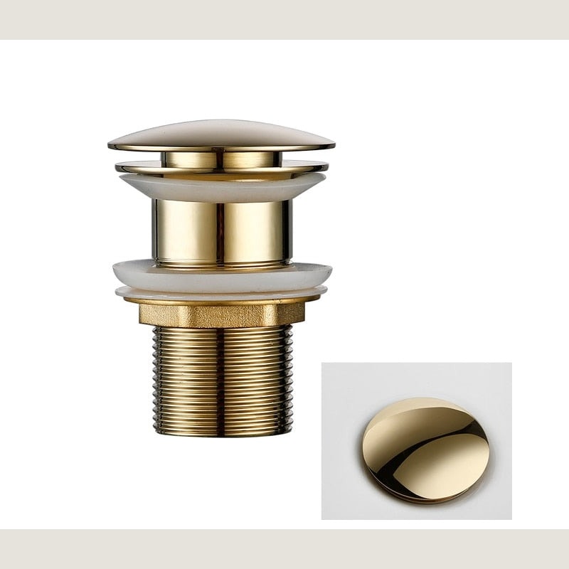 Click Clack Pop Up Basin Waste Sink Drain Plug for Bathroom Sinks