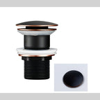 Click Clack Pop Up Basin Waste Sink Drain Plug for Bathroom Sinks