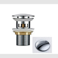 Click Clack Pop Up Basin Waste Sink Drain Plug for Bathroom Sinks