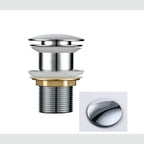 Click Clack Pop Up Basin Waste Sink Drain Plug for Bathroom Sinks