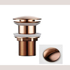Click Clack Pop Up Basin Waste Sink Drain Plug for Bathroom Sinks