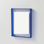 Coloured Acrylic Box Picture Frame Modern Wall Mounted Floating Photo Display