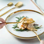 Contemporary Matte Stainless Steel Cutlery Set with Sculptural Scoop Design