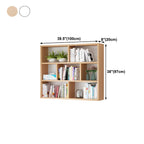 Wall Mounted Bookshelf Wooden Floating Shelf Unit Modern Wall Bookcase with Open Compartments for Books and Decor in Living Room | Study and Bedroom