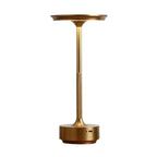 Cordless Rechargeable Aluminium LED Table Lamp with Touch Dimmer for Bedside