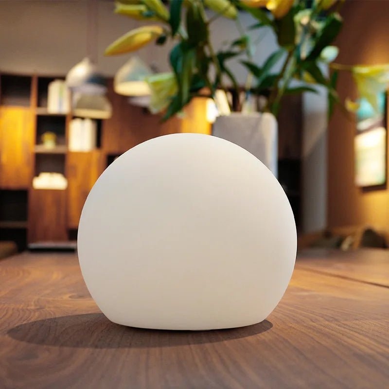 Cordless USB Rechargeable Colour Changing LED Globe Lamp with Remote Control